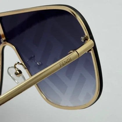 عینک آفتابی فریم لس فندی FENDI مشکی