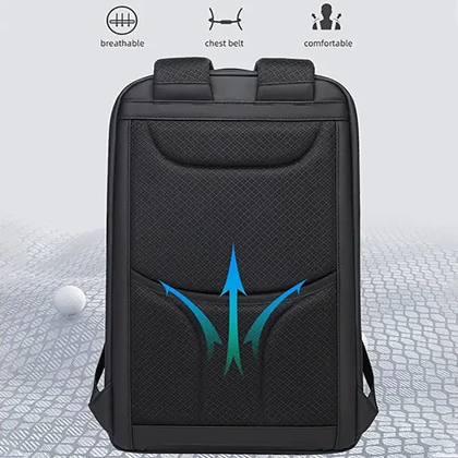 کوله پشتی لپ تاپ 15.6 اینچ بنج Bange اصل مدل BG-2517 با پورت USB