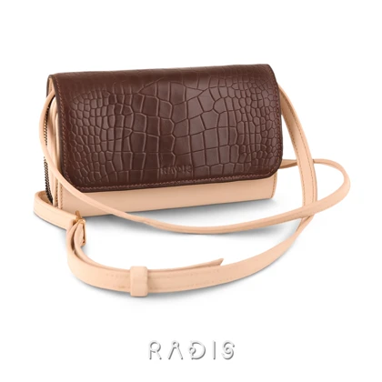 کیف دوشی زنانه چرم رادیس مدل Ronak کد 210-M.PRM