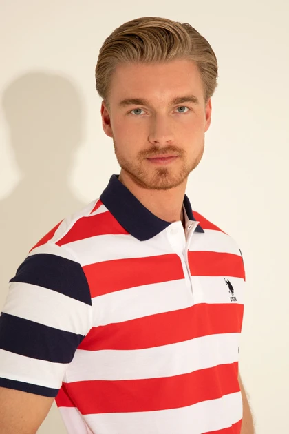 تیشرت یقه پولو مردانه اورجینال assn u.s.-polo-assn.