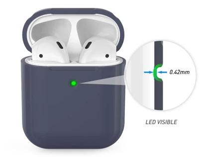 کاور سیلیکونی ایرپاد 1 و 2 آها استایل Ahastyle PT88-Z AirPods Case 2MM Silicone Replacement Cover
