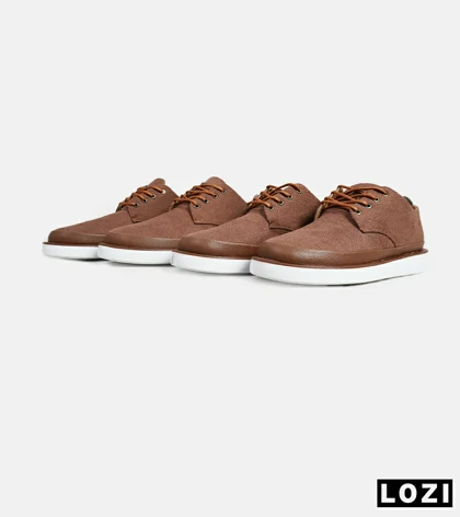 کتانی مردانه قهوه ای PULL & BEAR