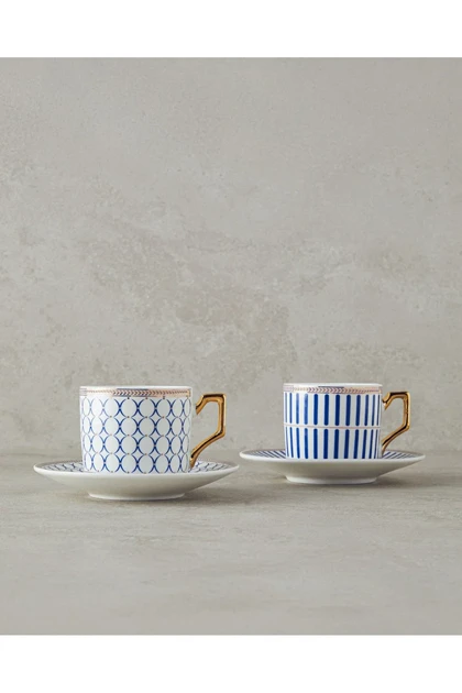 سرویس قهوه دو نفره English Home مدل Rabecca New Bone China