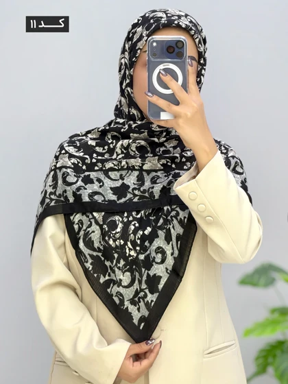 روسری نخی ماناژ کد 101923