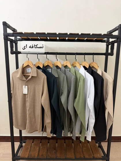 پیراهن استین بلند قابپک مخفی 2626