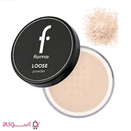 پودر فیکس رنگی فلورمار مدل loose وزن 18 گرم