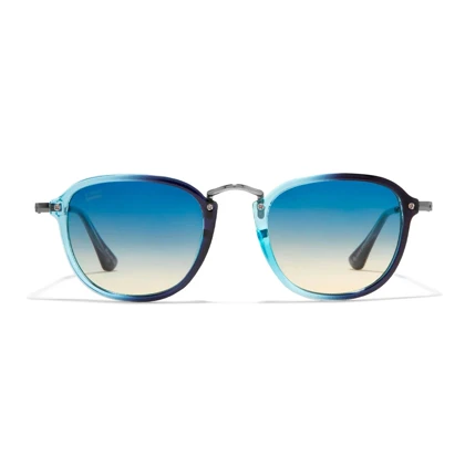 عینک آفتابی دی فرانکلین مدل D.franklin ROLLER SQ / CRYSTAL BLUE - GRAD BLUE
