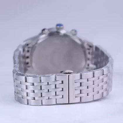 ساعت مچی الگانس مردانه فلزی نقره ای صفحه سفید G 9766/9