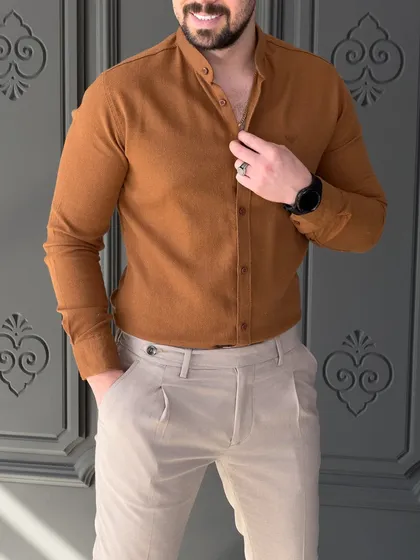 پیراهن 031501 EA شکلاتی