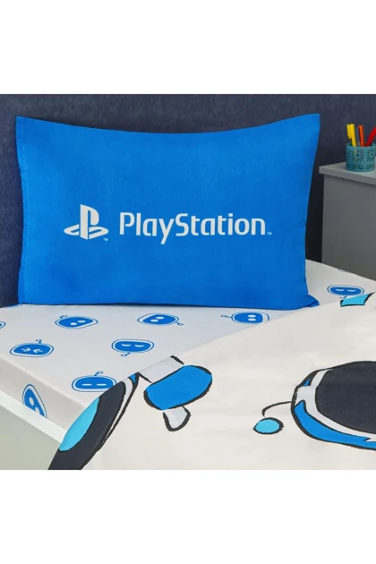 سرویس روتختی یک نفره Taç مدل Playstation Astrobot پنبه - چندرنگ