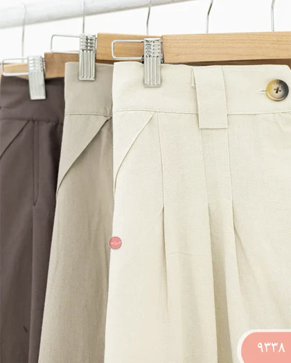 دامن لینن ویولت 9338