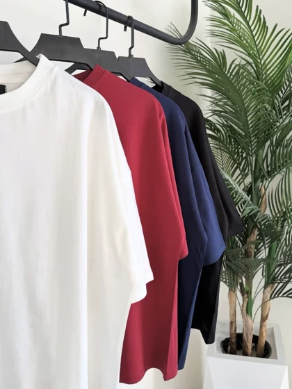 تیشرت باکسی رنگی خنک و سبک بهاره