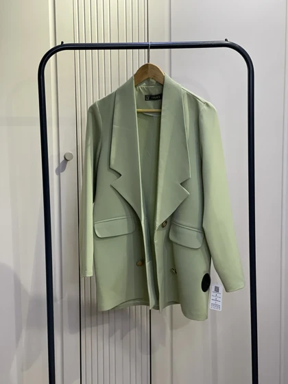 کت مازراتی سبز پاستیلی کد 1005