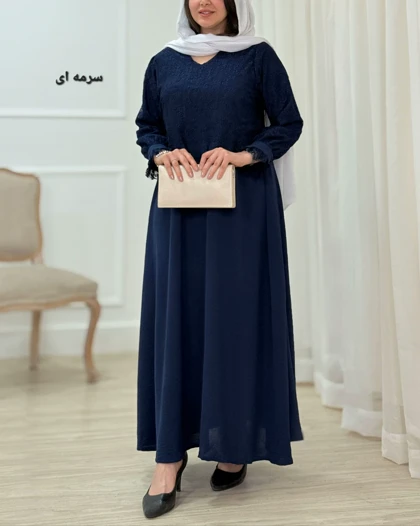 پیراهن مانتویی فرحناز کد محصول 1564- (پیراهن زنانه پیراهن ساحلی )