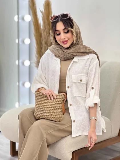 شومیز تک جیب سیما