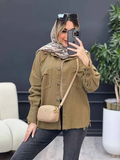 مانتو دو جیب نما