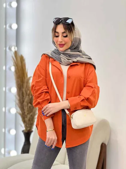 مانتو دو جیب ترنگ
