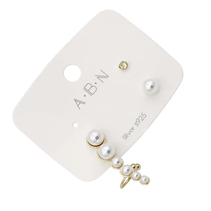 گوشواره دخترانه مدل مرواریدی