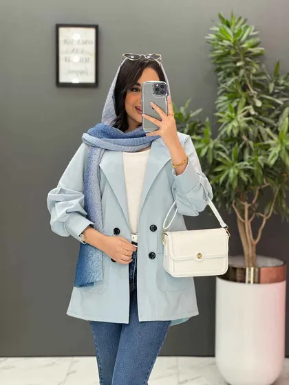 مانتو داکرون جیب حلقه