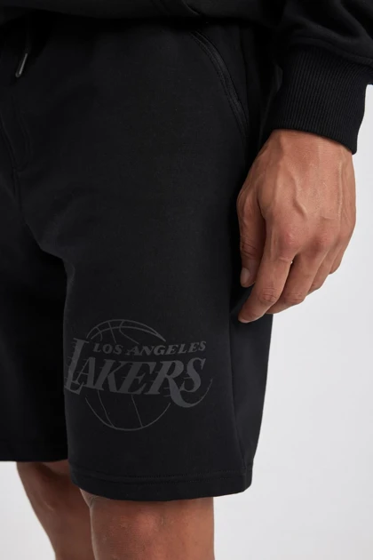 DeFactoFit NBA لس آنجلس لیکرز استاندارد فیت شورت B3920AX24SP