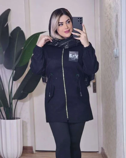 مانتو کلاهدار ترانه