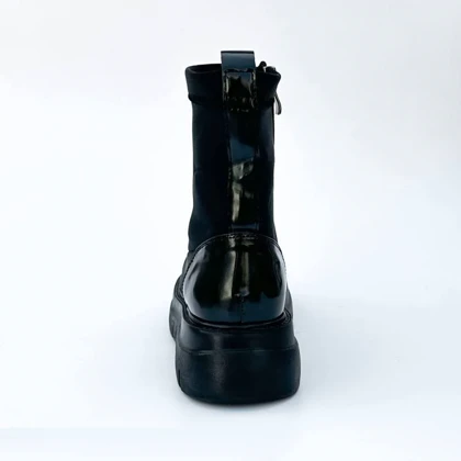 نیم بوت زنانه استرادیواریوس مدل 00013-Stradivarius-Flat-Ankle-Boots