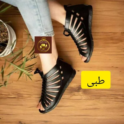 صندل زنانه دخترانه ساق‌دار طبی هزاربندی