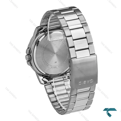 ساعت مردانه کاسیو MTP-VD01D سیلور صفحه مشکی Casio-7106-G