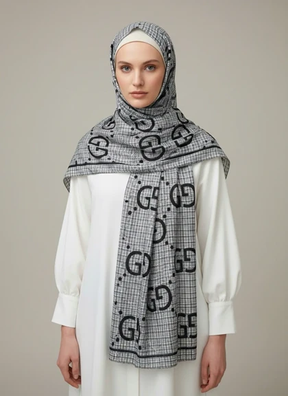 شال شطرنجی جی جی