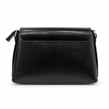 کیف دوشی زنانه چرم طبیعی مدل برگ و گنجشک کد 207596