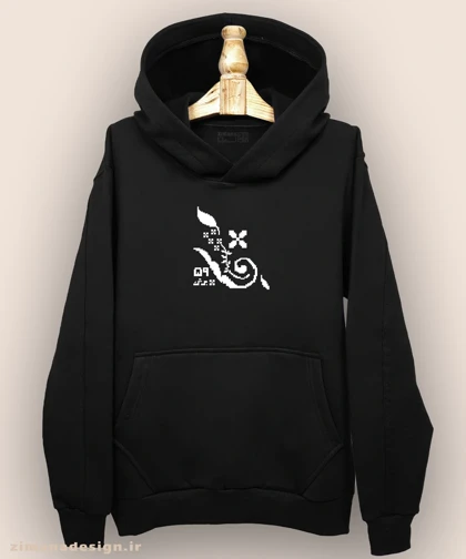 هودی مردانه و زنانه نوستالژی طرح دفتر مشق 40 برگ دهه شصتی