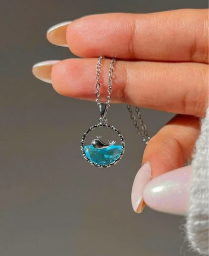 گردنبند و انگشتر دریا🌊