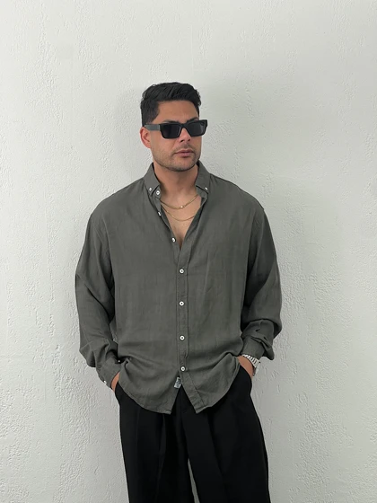 پیراهن مردانه لینن1070mc