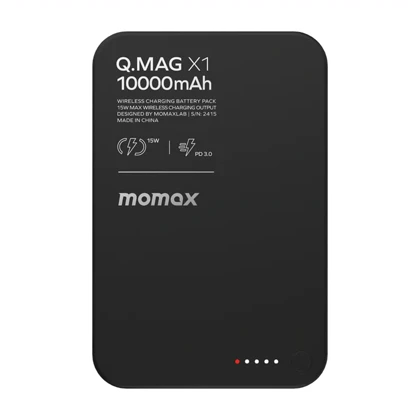 پاور بانک 10000 وایرلس مومکس IP117 Q.Mag X1 توان 20 وات