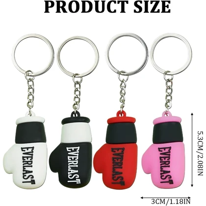 جاکلیدی و آویز کیف اورلست Everlast طرح دستکش بوکس مدل مینی