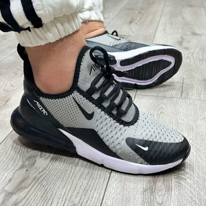 کفش و کتانی مردانه و زنانه مدل نایک NIKE AIR 270 رنگ طوسی