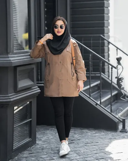 مانتو کمرگت زنانه