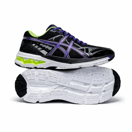 کفش کتانی اسیکس کایانو مشکی بنفش کد 295079