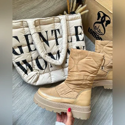 کیف ست نیم‌بوت کاپشنی _ 1267
