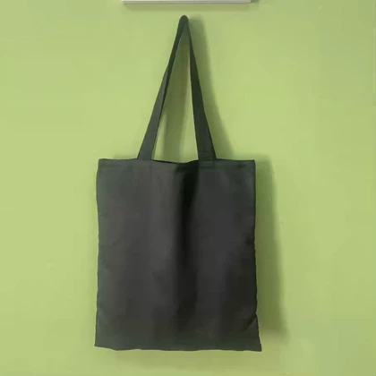توت بگ (ساک پارچه ای)مشکی خام