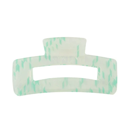 کلیپس دخترانه مدل مستطیل شفاف