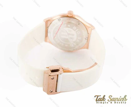 ساعت هابلوت زنانه نگین‌دار سفید Hublot-3270-L