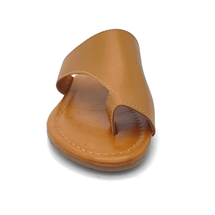کفش صندل زنانه مدل sandal - 0019_Cognac