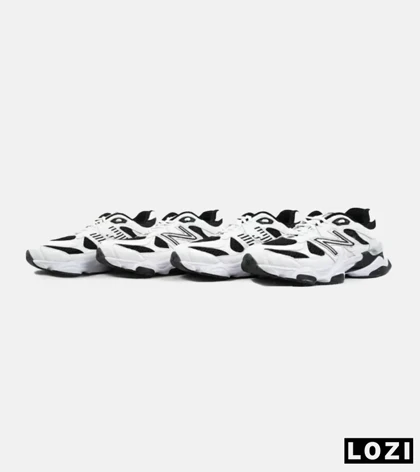 کفش کتانی مردانه و زنانه سفید مشکی NEW BALANCE 9060 مدل 2154