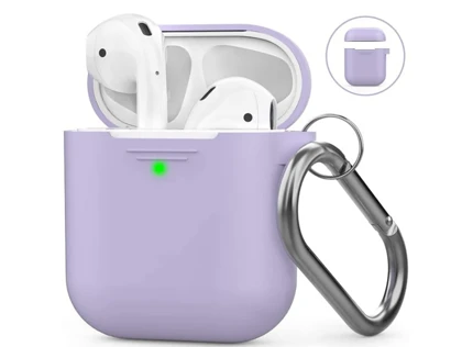 کاور ژله ای سیلیکونی قلاب دار ایرپاد 1 و 2 آها استایل AHA Style PT06F Silicone jelly Case Airpods 2/1