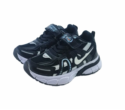 کفش اسپرت بچگانه برند نایکی nike مدل وی تو کی V2K مشکی سفید کد 620
