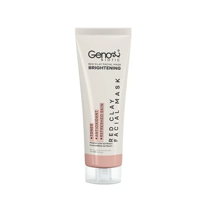 ماسک خاک رس قرمز ژنو بایوتیک Geno Biotic