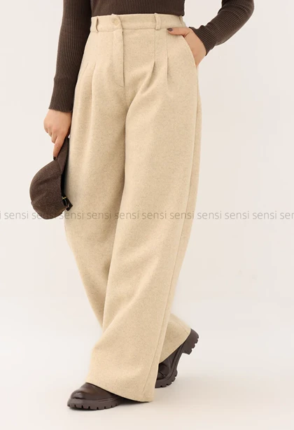 شلوار فوتر بگ دو پیله کد1004732