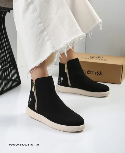 نیم بوت زنانه گلدوزی RZM