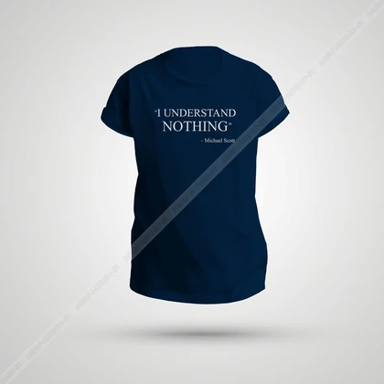 تیشرت Office طرح Nothing
